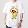 Playeras Ayliva Tour Concert 2025 Graphic TShirt Popular Shirt  Polyester Short Sleeve Casual Loose Creativity Tee