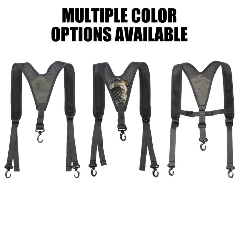 Tactic Adjustable Y Type Suspenders Outdoor Duty Belt Tactic Harness Adjustable Tactic Suspenders with Paded Support