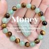 Natural Stone Beaded Bracelets Semi-Precious Gemstones Beaded Bracelets Healing Stretch Round