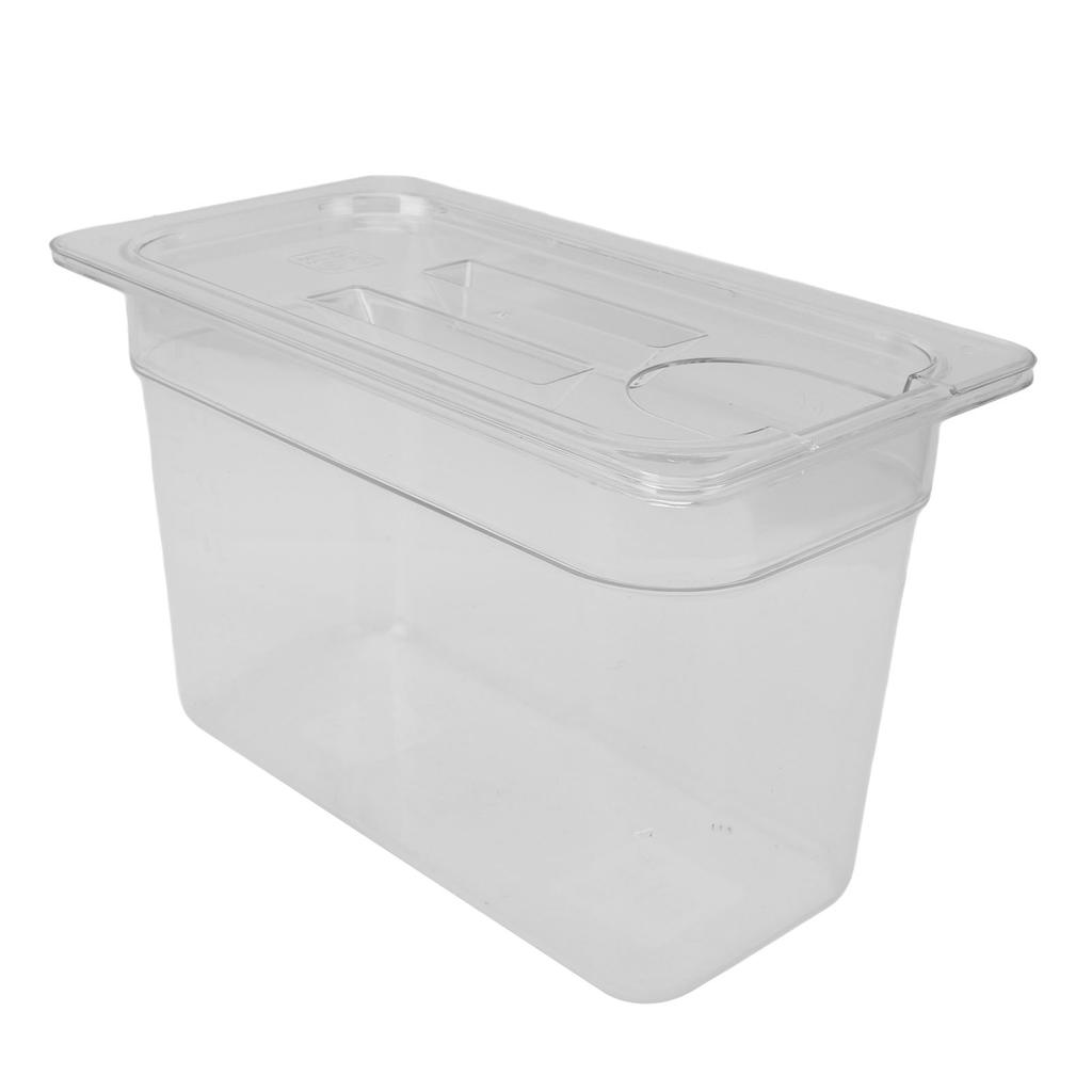 Clear Slow Cooking Container 6.9L Low Temperature Slow Cooker Storage Case Transparent Low Temperature Cooking Case for