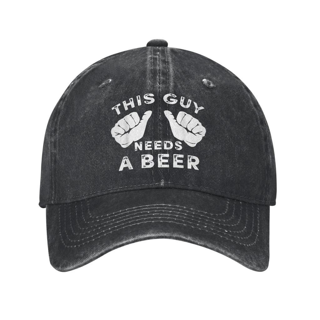 Vintage USA Flag Beer Baseball Cap Unisex Women Distressed Denim Washed Snapback Hat Outdoor Workouts Adjustable Hats Cap