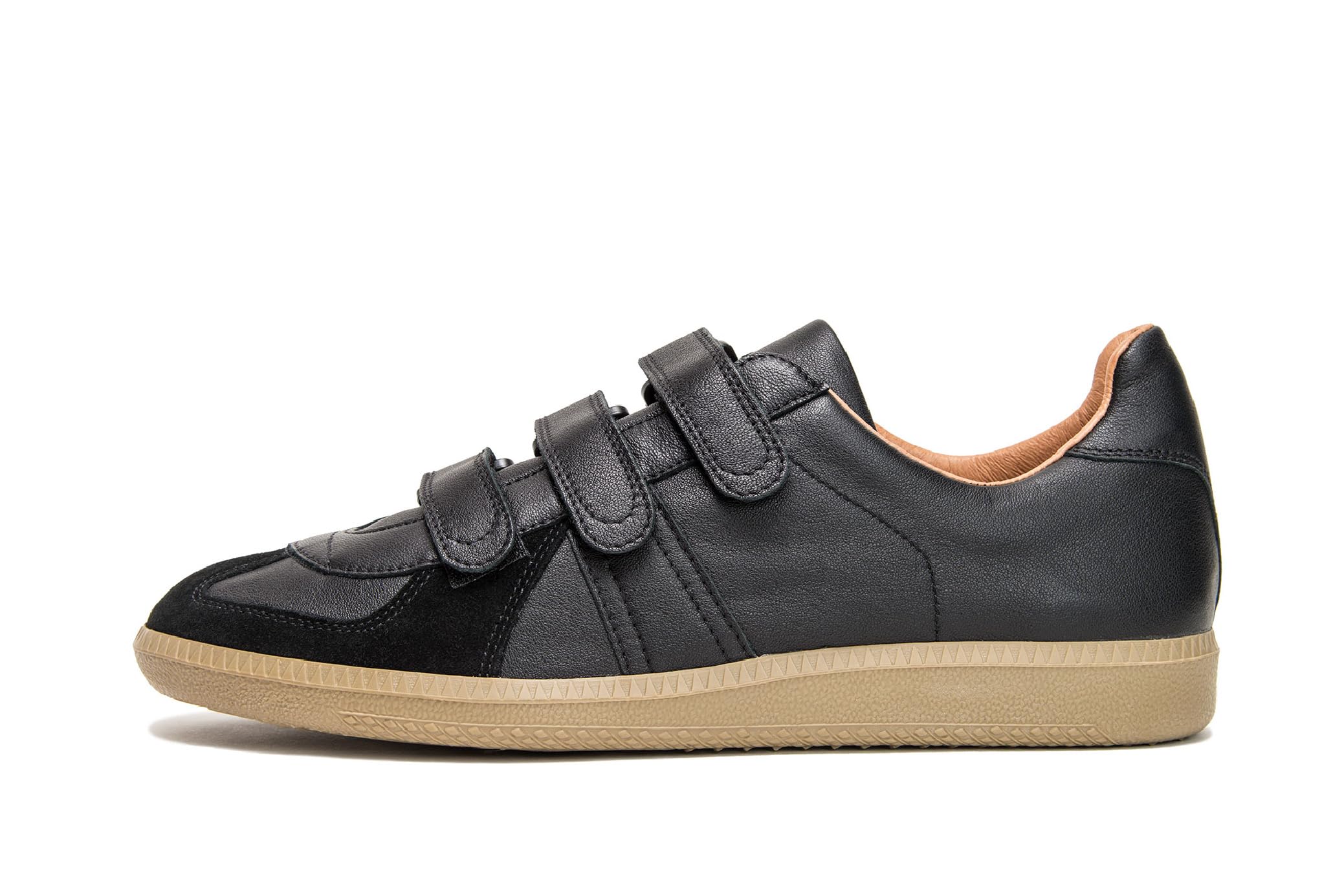 

of German Trainers Sneakers Made in Slovakia Handmade Military Shoes Shoes German Army Suede Velcro Velcro Black cm [Reproduction Found] [1703LD] 24.0 чорний