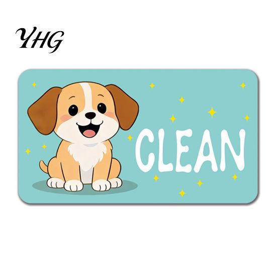 Kitchen Clean Dirty Indicator Cartoon Animal Dishwasher Magnet, Magnetic Indicator, Double-sided Dish Washing Machine Decoration Magnet Marker