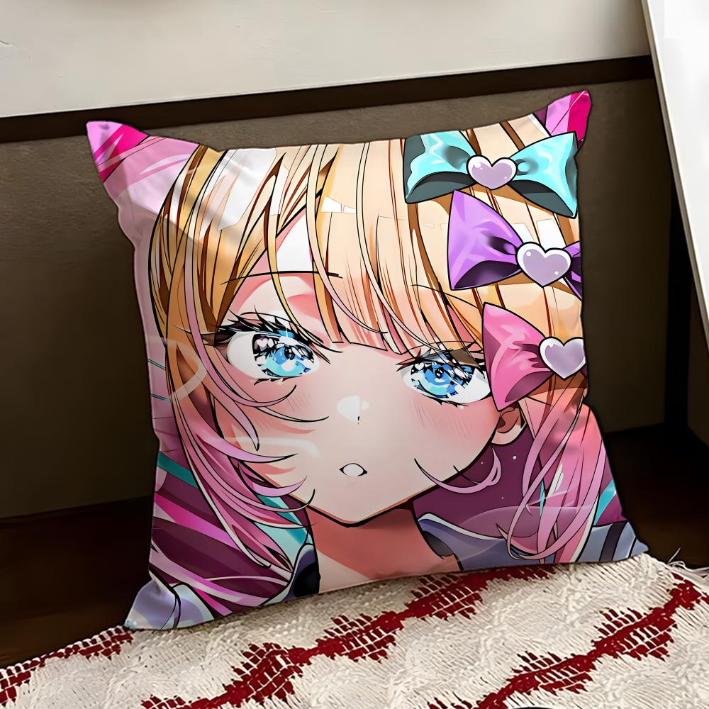 Cute NEEDY GIRL OVERDOSE Cushion Cover Reversible Soft Durable Pillow Cover Home  Car MultiScene Use for Daily Comfort
