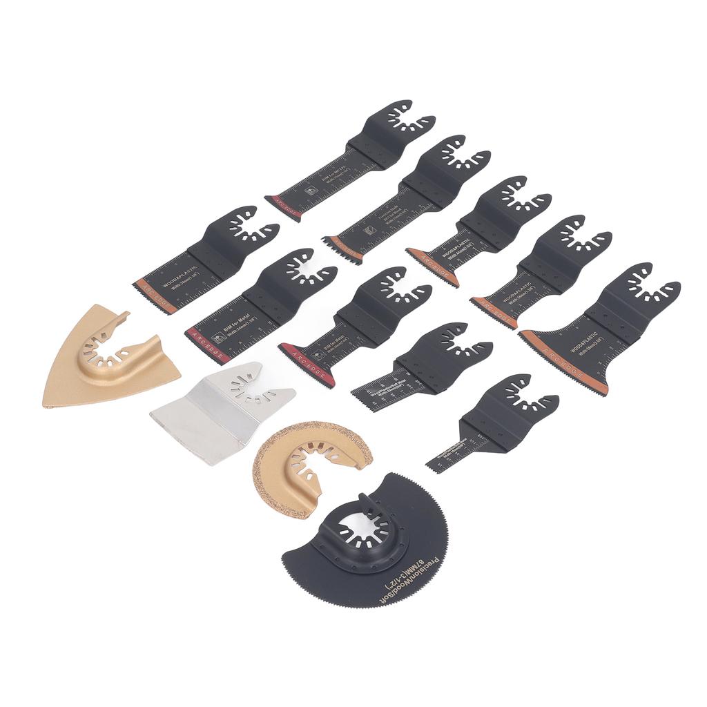 14 Buc Lama Fierastrau Oscilant HSS Otel Inoxidabil Multifunctional Universal Lama Instrument Oscilant