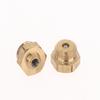 2pcs Brass Moka Pot Safety Valves High Temp Resistant Durable Replacement for Picnic Outdoor Coffee Brewing