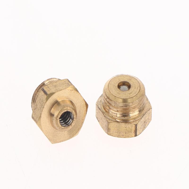 2pcs Brass Moka Pot Safety Valves High Temp Resistant Durable Replacement for Picnic Outdoor Coffee Brewing