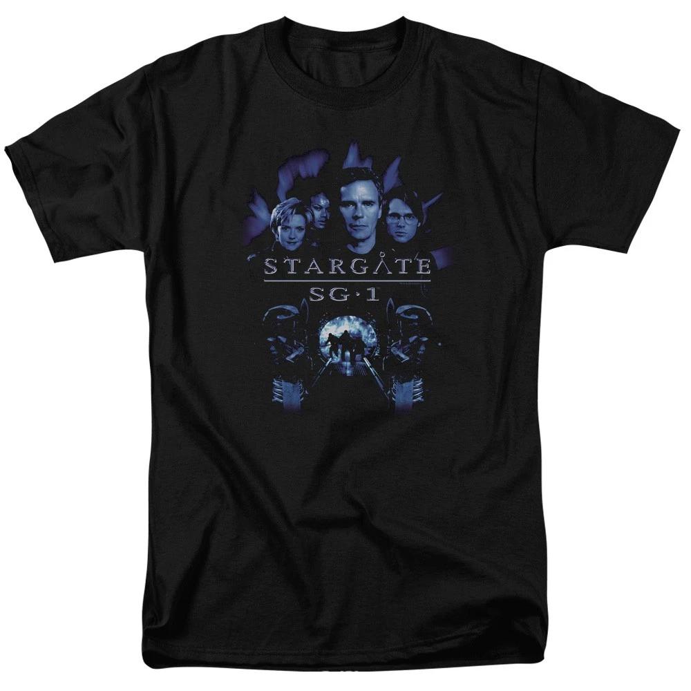 Stargate SG-1 - Stargate Command - Unisex Short Sleeve Children s T-shirt - Black 130