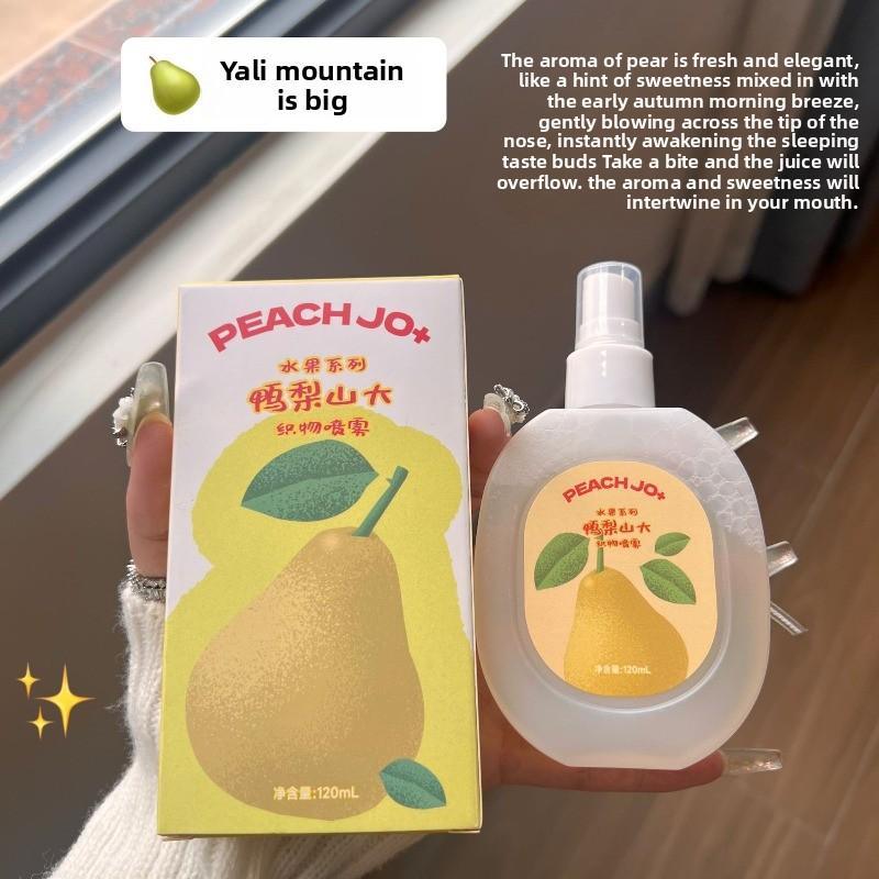 Fruit Pear, Peach and Grape Scented Clothing Deodorizing Spray, Long-lasting and Light Fragrance for Both Men and Women