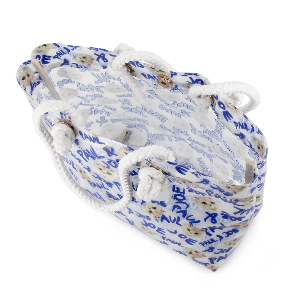 Paul & Joe ACCESSOIRES Mini Tote Bag with Drawstring, PVC, Gypsy, PJA-B772