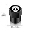 4 STKS Universele DIY Auto Wiel Band Luchtventiel Dopjes Steel Auto Stickers Voor Auto's Motor Auto Accessoires Decor Cadeau, Voor Schedel Stijl