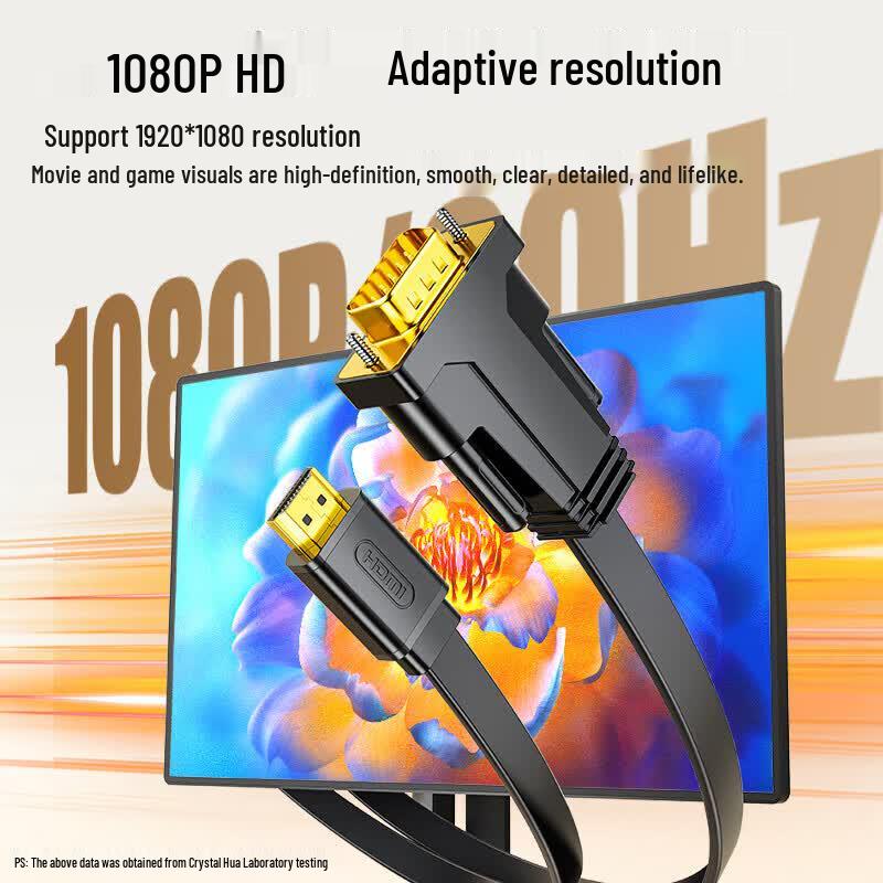 VGA to HDMI Converter Cable with Audio