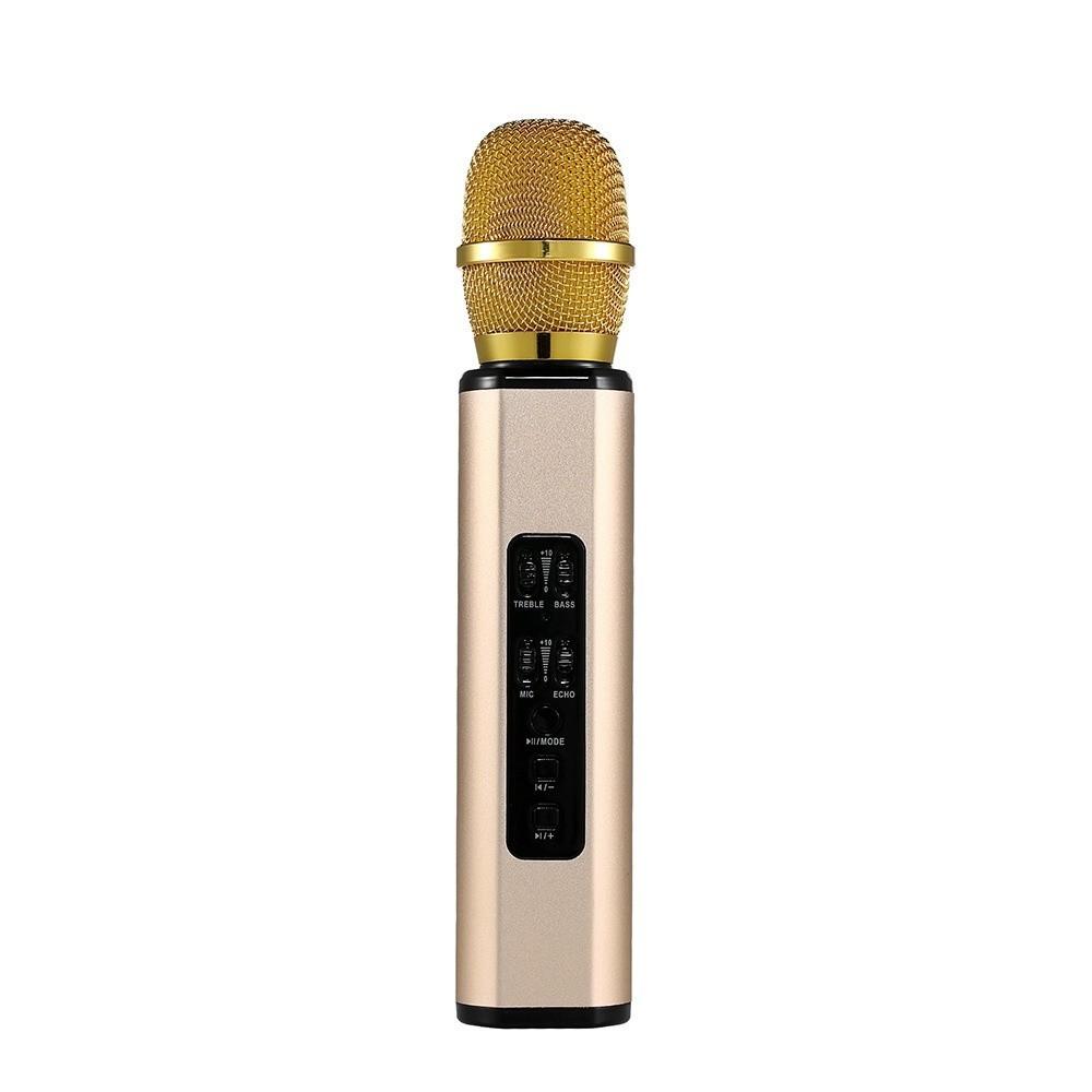 Professional Karaoke Microphone Portable Karaoke Speaker Microphone Bluetooth Microphone Bar