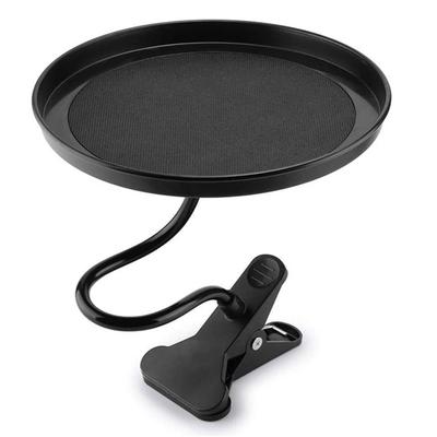 Automobilový stolek se svěrkou Stojací organizér na jídlo Příslušenství Držák na pohárky do auta Otočný podnos do auta