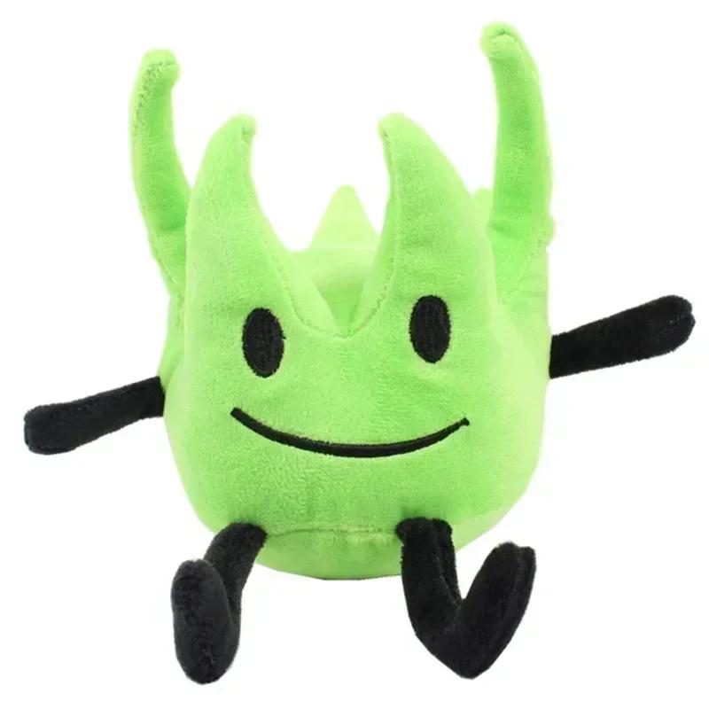 Battle for Dream Island Plysjleker BFDI Plysjdukker Anime Leaf Fire Flower Waterdrop Bubble Fylt Figur Barn Peluche Gaver