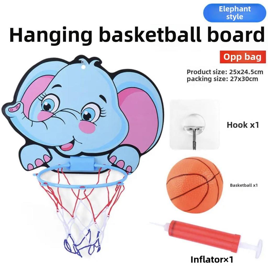 Aro de baloncesto de pared ajustable para niños y niñas