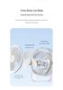 2026 Portable Wireless Mini Desktop Fan for Dorms and Offices