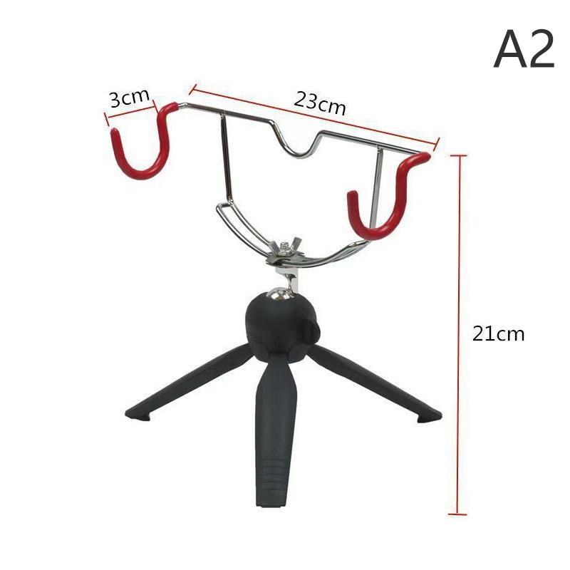 360 Adjustable Ice Fishing Rod Holder Versatile Multi Function Stand Rack for Stable Ice and Winter Fishing Setup A2