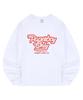 PAPERBOY Only Raglan Oversized Long Sleeve - White & Navy