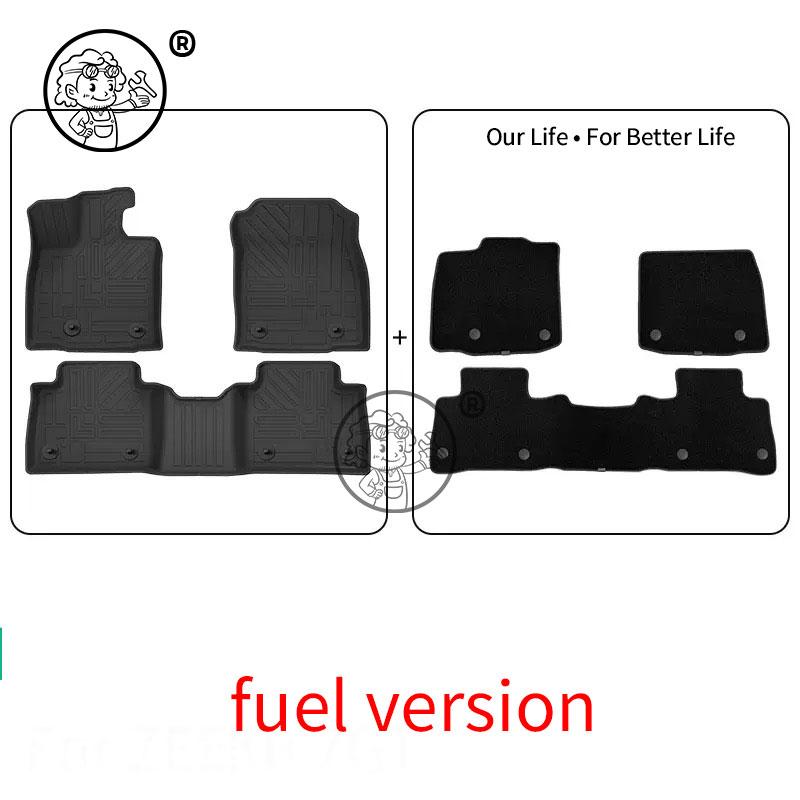 RHD LHD For Toyota RAV4 XA60 6TH 2026 2027 HEV fuel Car All-weather 3D TPE Floor Mats Cargo Anti-slip or Trunk Pad Accessories