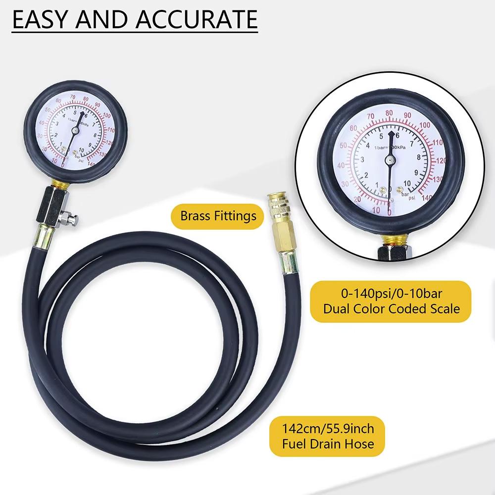 Car Test Set Accessories Low Oil Warning Devices Engine Automotive Pressure Gauge Test Detector Tools Kit