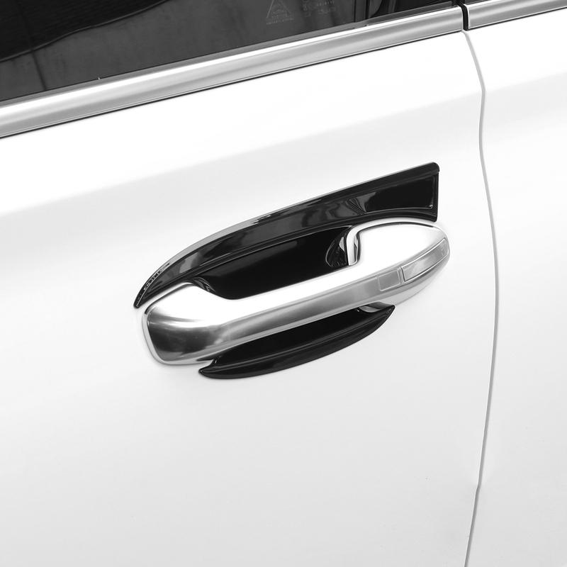 4PCS Car Exterior Accessories Outer Door Bowl Cover Trim ABS Plastic For Hyundai Palisade 2024 2025 LHD/RHD