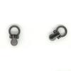 Zinc Alloy Ear Buckle Monk Head Ring with Nipple Stud for Phone Cases