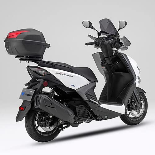 Suport spate YAMAHA Cygnus Griffith Black '22~ Q5K-YSK-129-E01