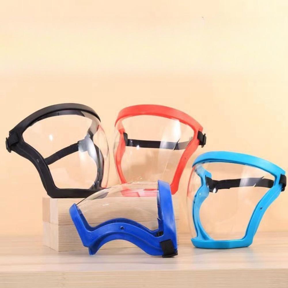 Anti-Fog Kids Anti-Splash Face Mask Adjustable Full Face Goggles  Children