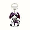 Acrylic Material Cat Keychain Wounded Cat Style Bag Charm Ornament  Halloween Accessories