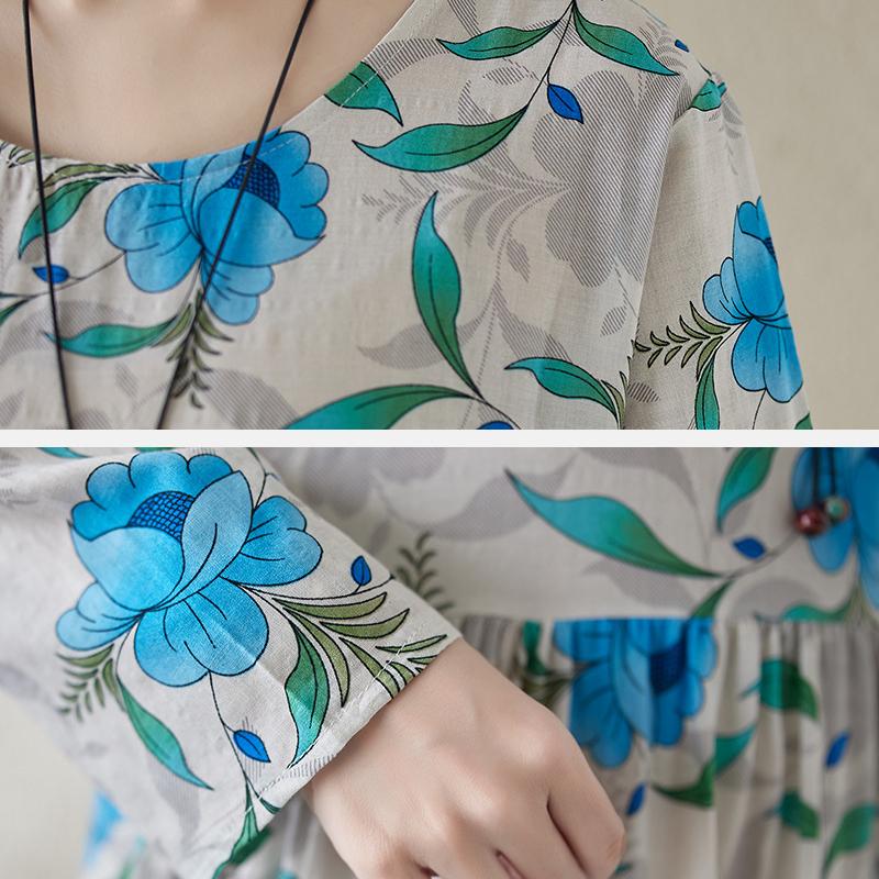 Ленивый ветер плиссированное тонкое модное платье с высокой талией литературный сладкий — фото 11