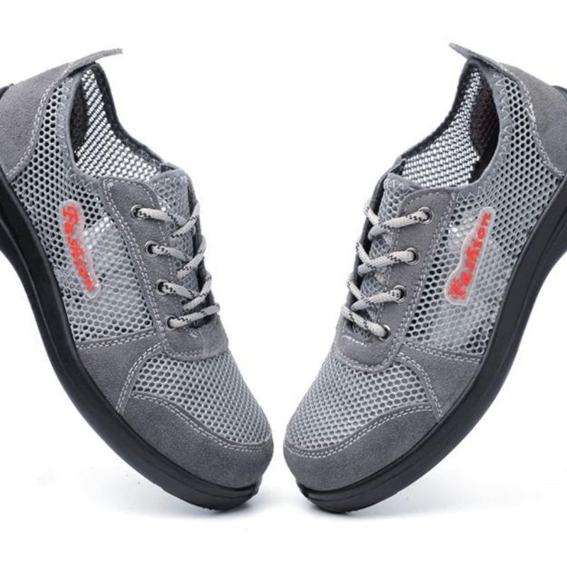 

Мужская обувь Labor Insurance отличается дезодорирующим эффектом, устойчивостью к повреждениям, износостойкостью и нескользкостью, а стальная обувь Baotou безопасна и очень легка в работе. 46