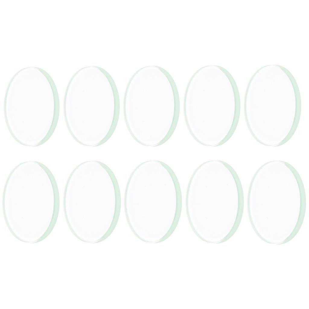 Round Flat Watch Lens Professional Round Flat Glass Replacement Parts for Watchmaker Repair