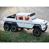 1/20 Benz G63 6X6 OFF-ROAD Alloy Cast Toy Car Model Sound and Light Children's Toy Collectibles Birthday Gift