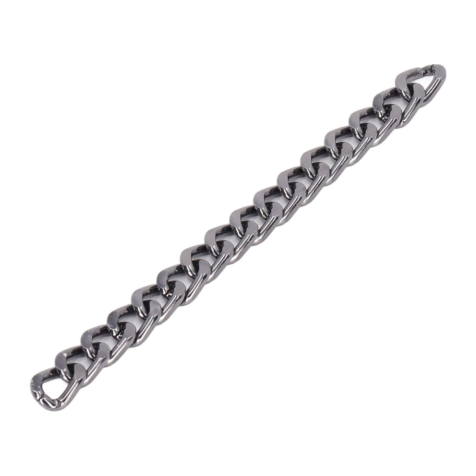 

32.8 Feet Aluminum Curb Chains Handcraft Elegant Craft Chain Jewelry Making Chain for Craft Handbag