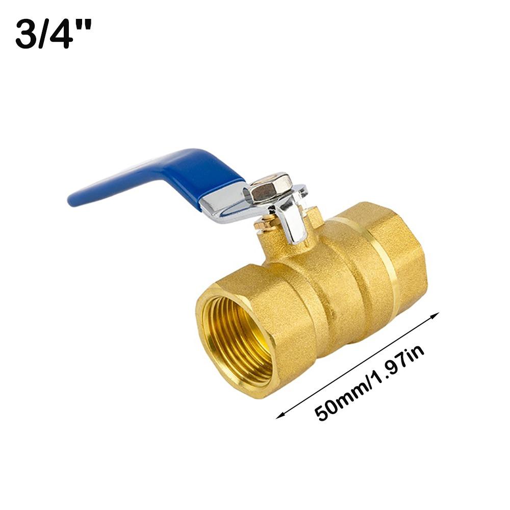 Pure Copper Brass Ball Valve 2P Threaded Ball Valve New Female Valve