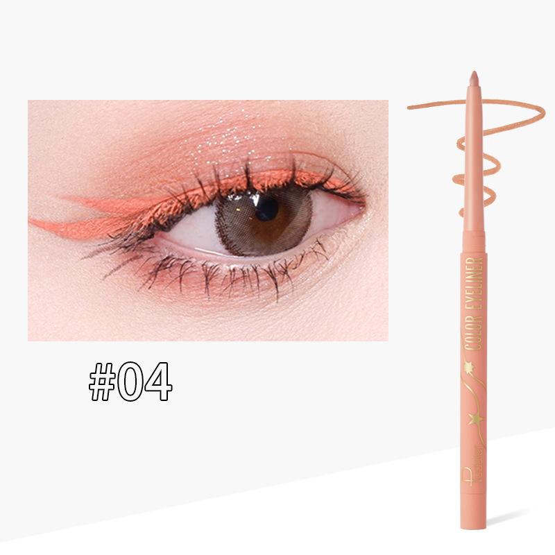 Pudaier Eyeliner Anti Sweat Ανθεκτικό και εύκολο στο περίγραμμα Eyeliner Pen 18 Color Eyeliner