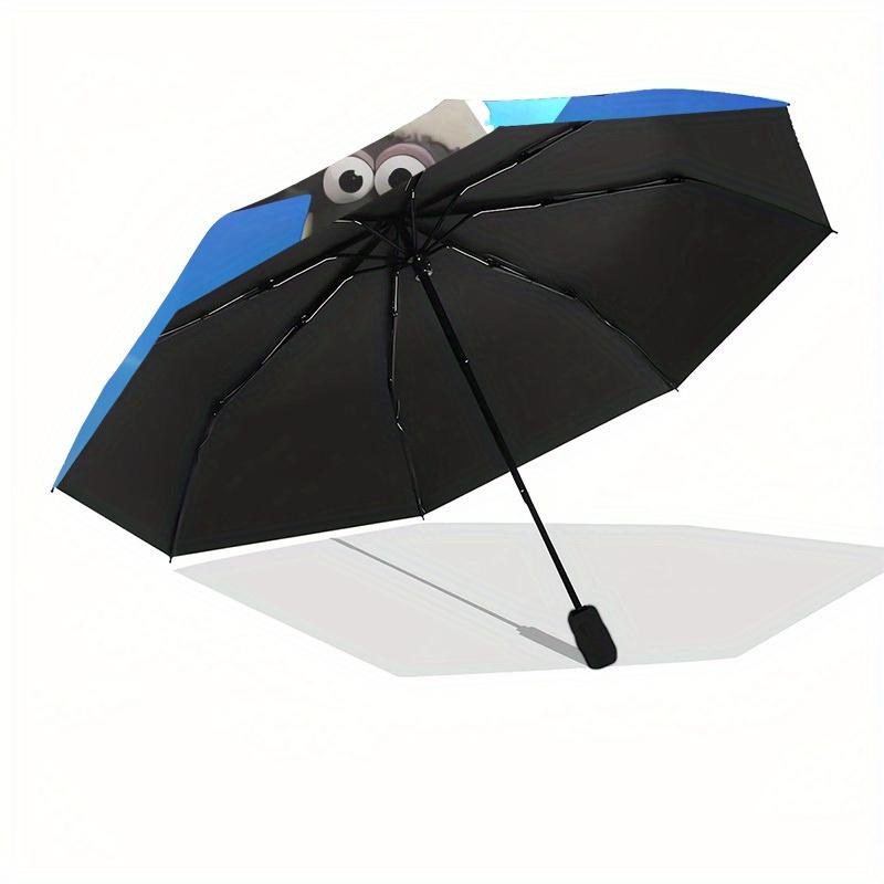 1pc SheepSquirrel Themed High-quality Umbrella,Automatic Opening and Closing Umbrella,Multi-functional Umbrella G0811380