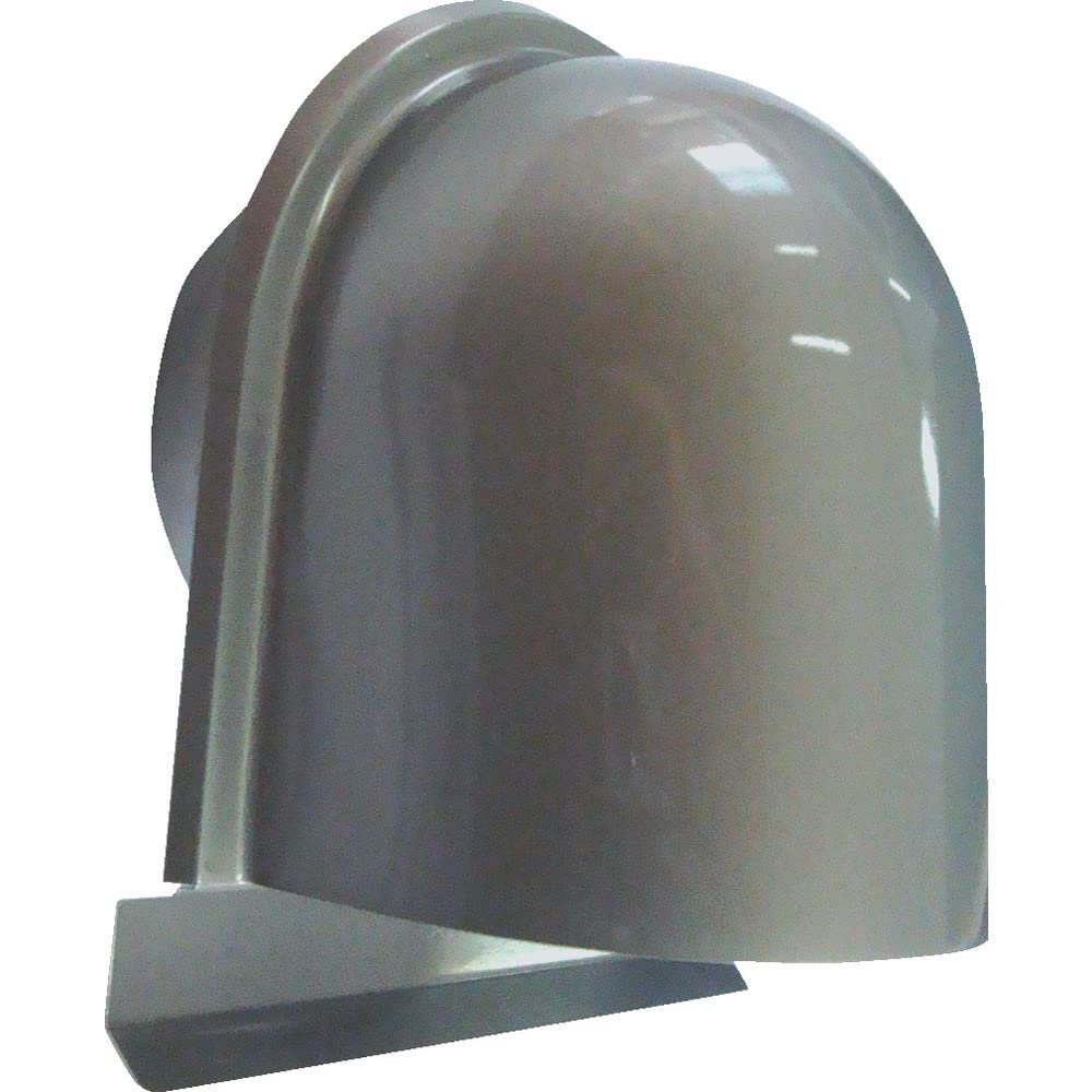 TRUSCO Stainless Steel Hooded 100mm GUSUS-100 U-Shaped Louver,