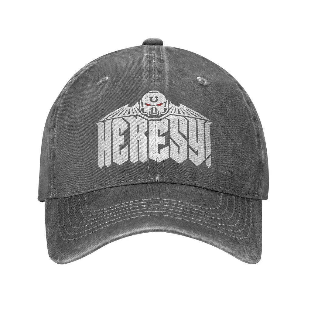 Heresy Baseball Cap Sun Ed Game Outdoor Gym Wholesale Washed Trucker Hat Unisex WoUnisex Casual Design Snapback Cap