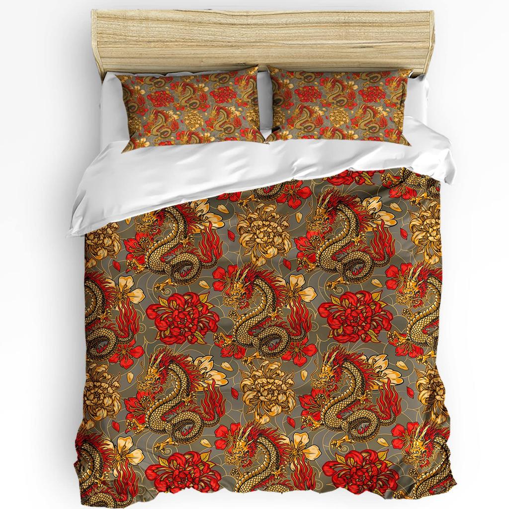 Nautical Ocean World Bedding Three-Piece Quilt Cover