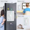 Daily Task Planner for Kids  Magnetic Chore Chart with Detachable Memo Board and Pen