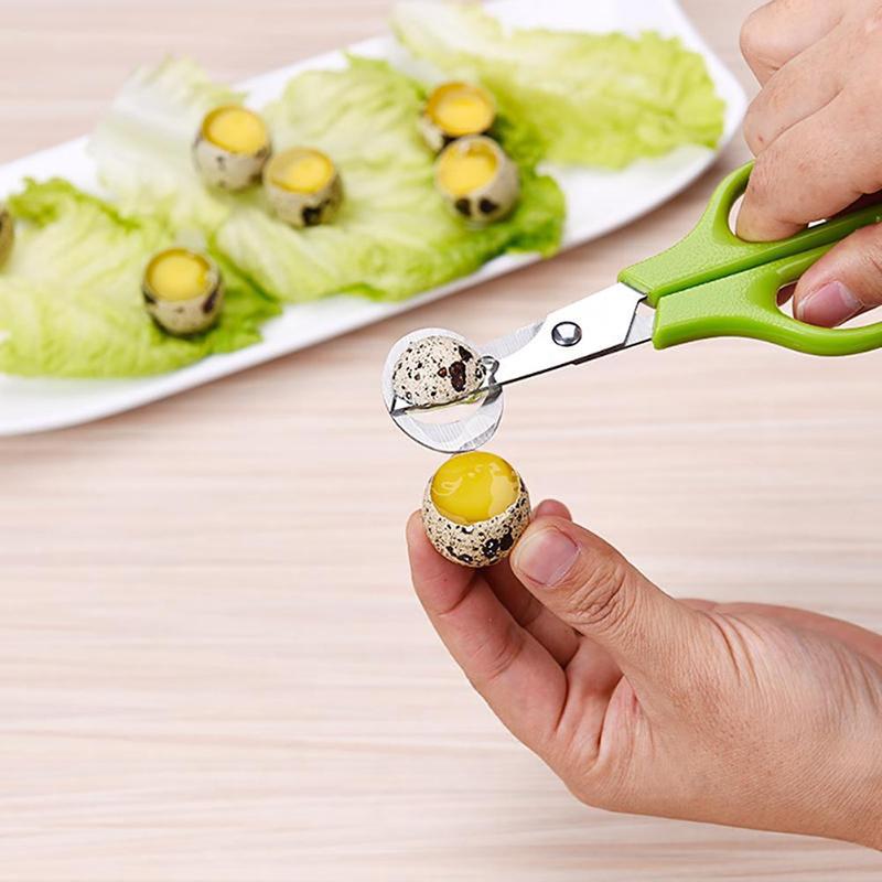 Pigeon Quail Egg Scissor Bird Cutter Opener Egg Slicers Kitchen Tool Clipper