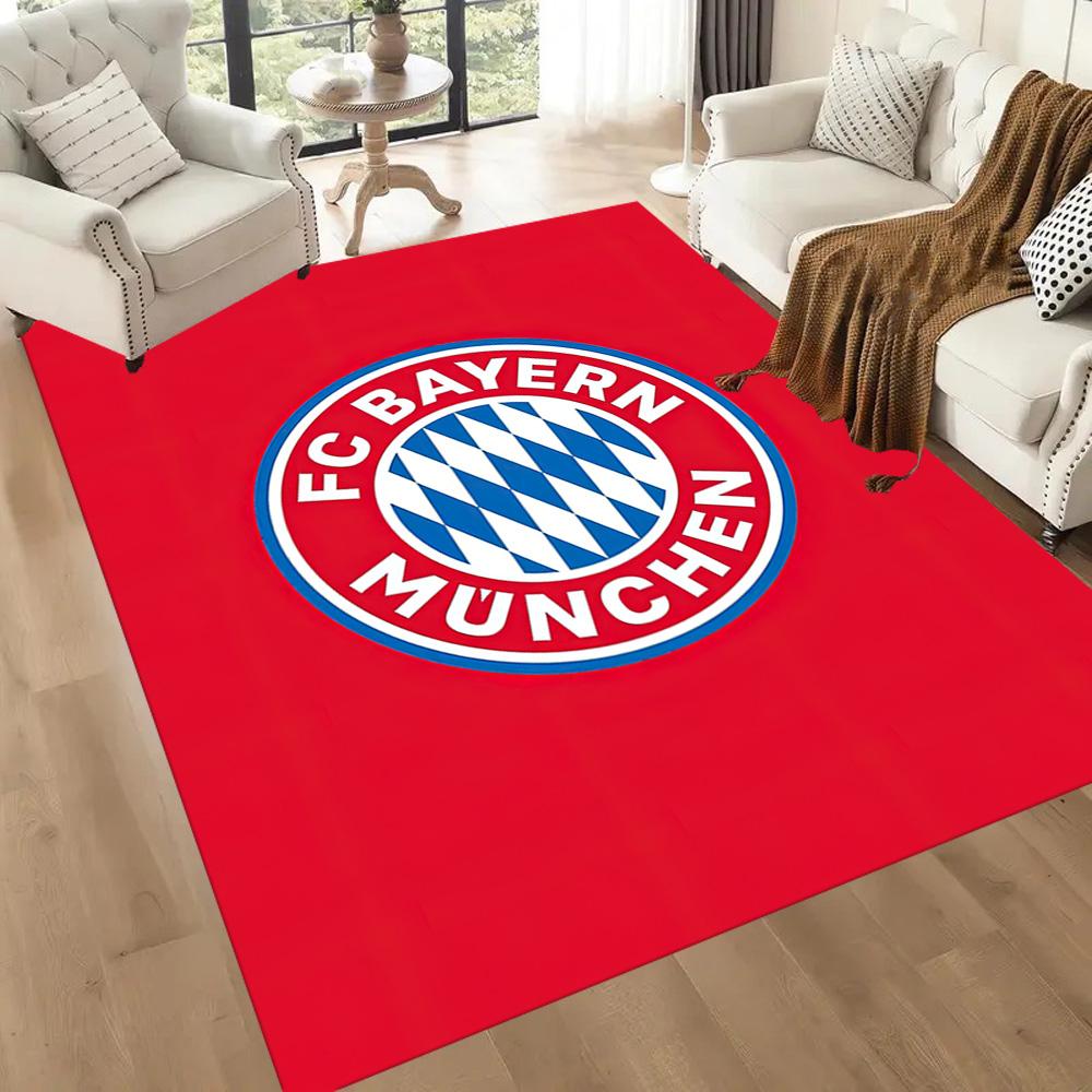 Bayern Munich Floor Rug Office Rug Design for Bedrooms Foyer Outdoor Entryway Anti-slip Rug Anime Office Decor Perfect Birthday/Christmas Gift Idea