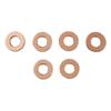 6Pcs Copper Shim Clip Washer Nozzle Copper Washer Gasket F00VC17503