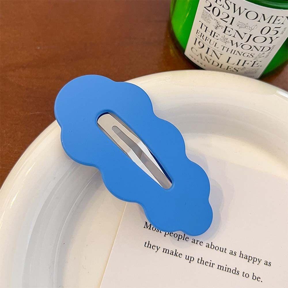 For Women For Girl Cloud Wave Hair Clip Korean Style Hairpin Female Barrettes Hair Accessories