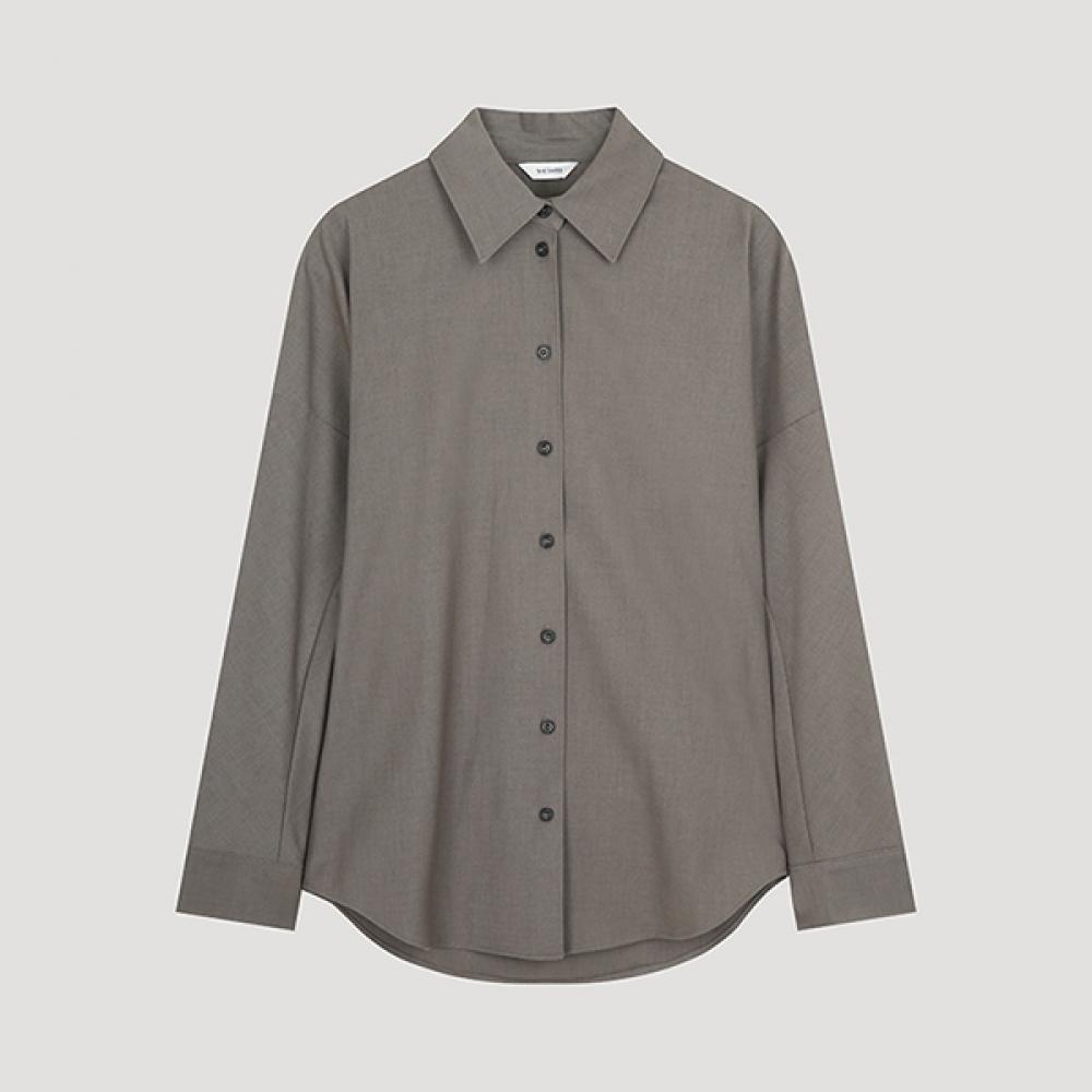 

She S miss деформированная рубашка с высоким воротом SwwSto42040 Gr Grey/55