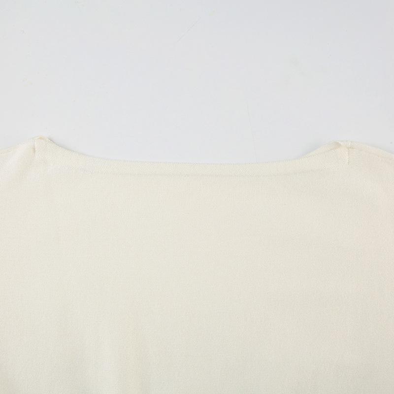 European Off-Shoulder Slimming Sweater: Sexy, Versatile, Loose-Fit Top