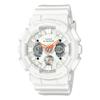 Casio G-Shock GMA-S120SA-7A1JF Women's Watch White X Orange