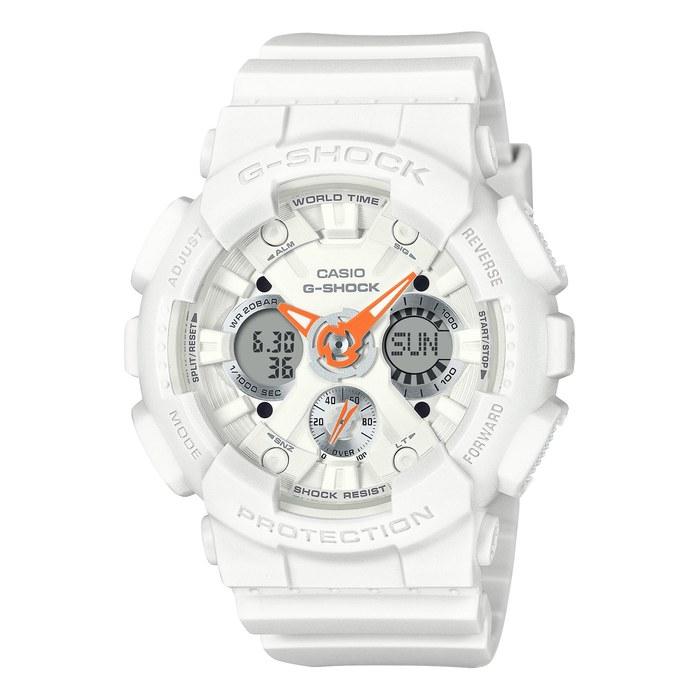 [Casio] G-Shock GMA-S120SA-7A1JF Women s Watch White/Orange